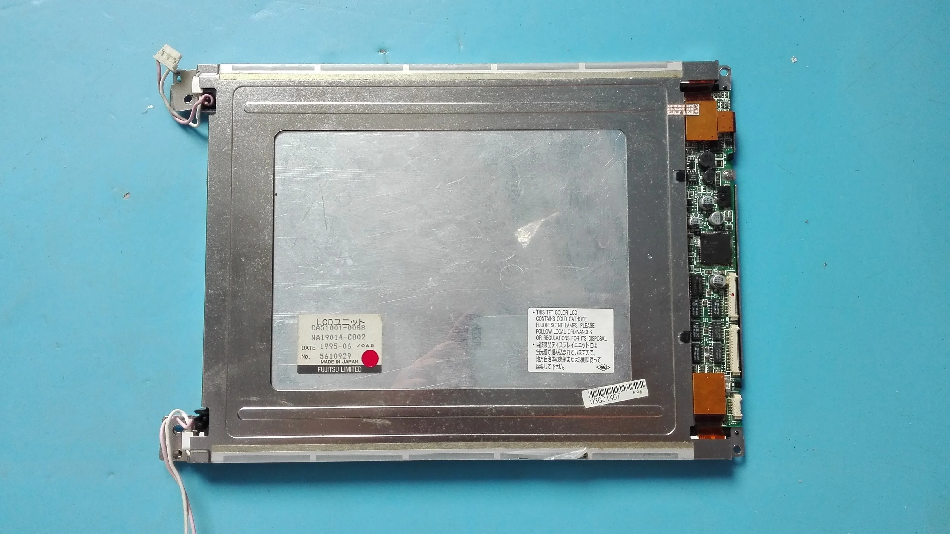 

CA51001-0088 NA19014-C802 LCD Display Screen Panel