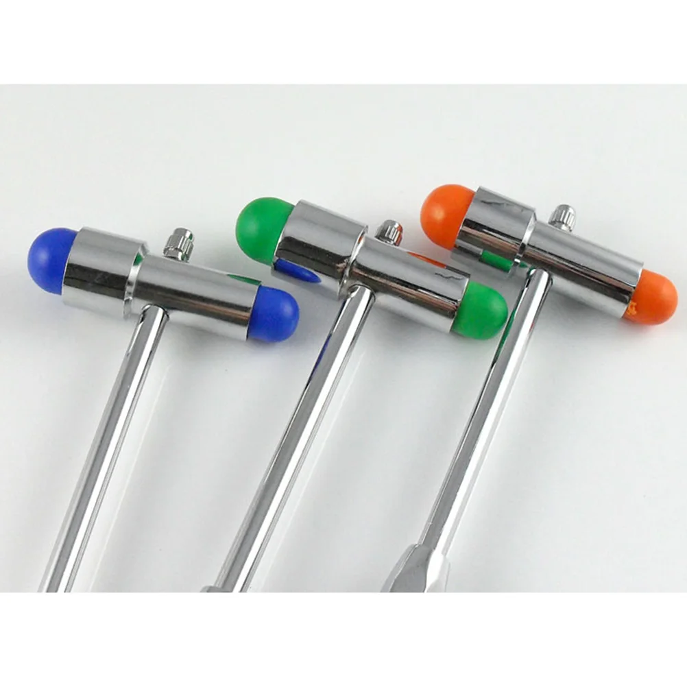 

Multifunction Double-headed Plexor T-Shaped Reflex Hammer Diagnosis and Testing Hammers with Needle and Brush (Orange)