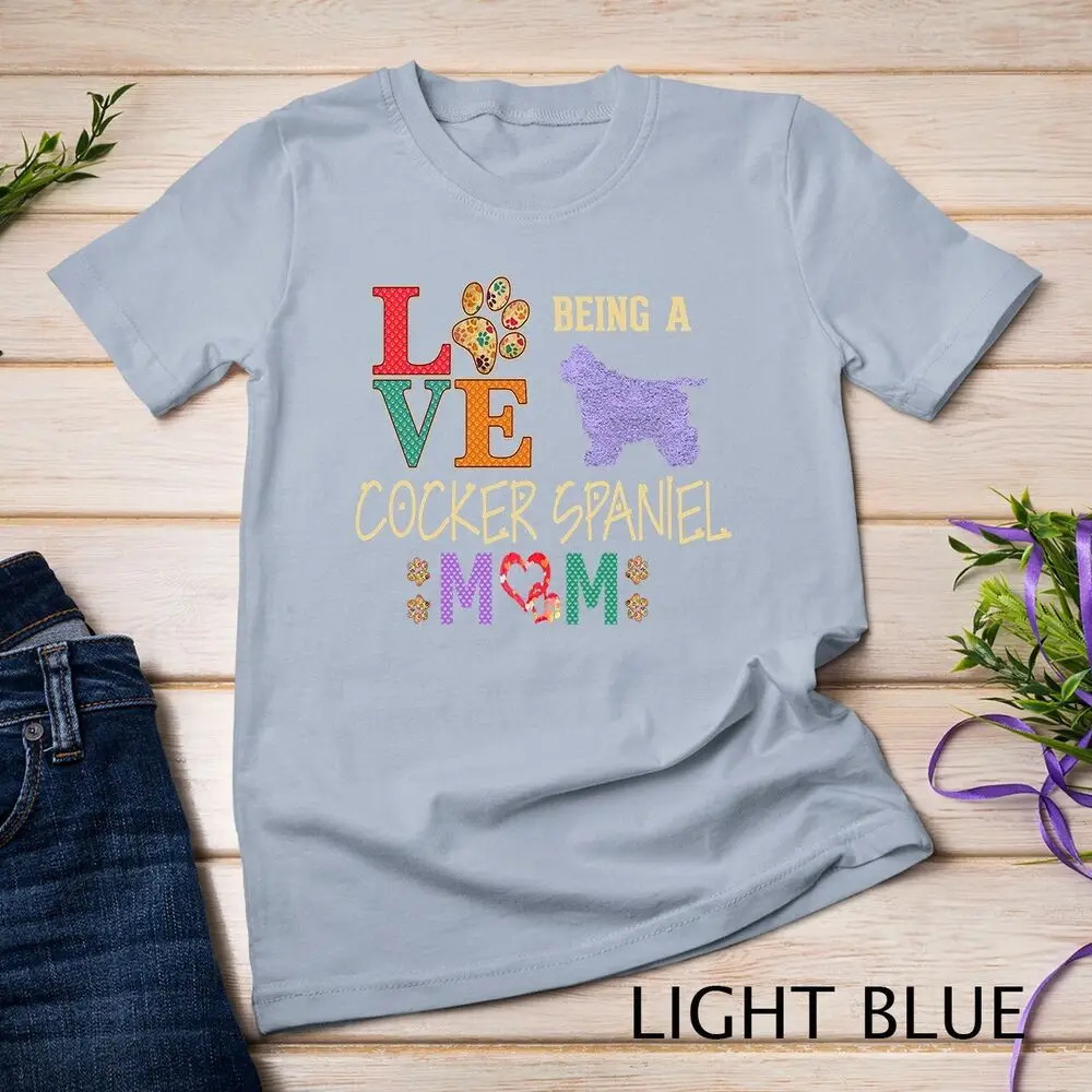 Cocker Spaniel Shirt Design for Cocker Spaniel Dog Lovers Unisex T-shirt