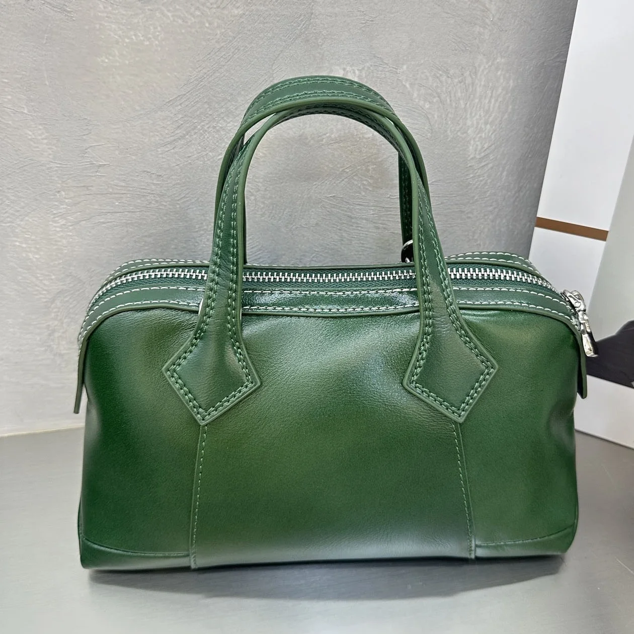 

Сумка из коровьей кожи из масляного воска, маленькая большая сумка из натуральной кожи, модная женская сумка через плечо или сумка-мессенджер