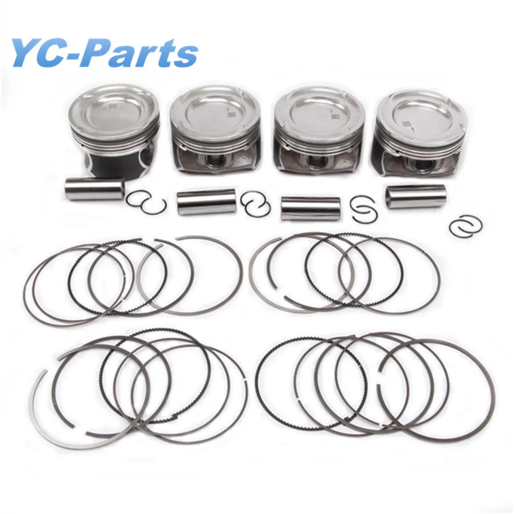 

2700300417 STD Pistons & Rings Set For Mercedes-Benz GLA220 GLA260 A260 B260 CLA220 CLA260 2.0T 270 030 20 17 A2700301117