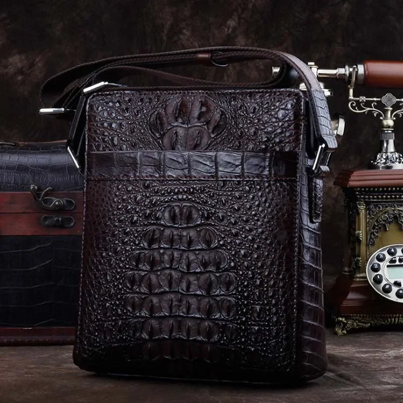 

ourui new arrival crocodile male One shoulder men bag aslant men bag male men bag