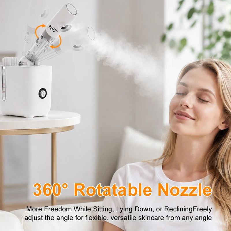 A Professional Facial Mist Sprayer For Skin Face Steamer Detachable Washable Design Ionic Facial Steamer OW25