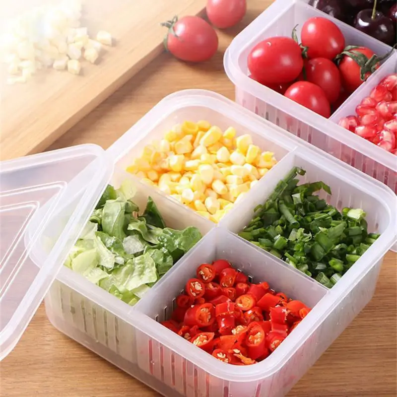 Easy Access Packing Box Crisper Superimposed Does Not Take Up Space Seal Convenient Healthy Food Grade No Deformation No Smell