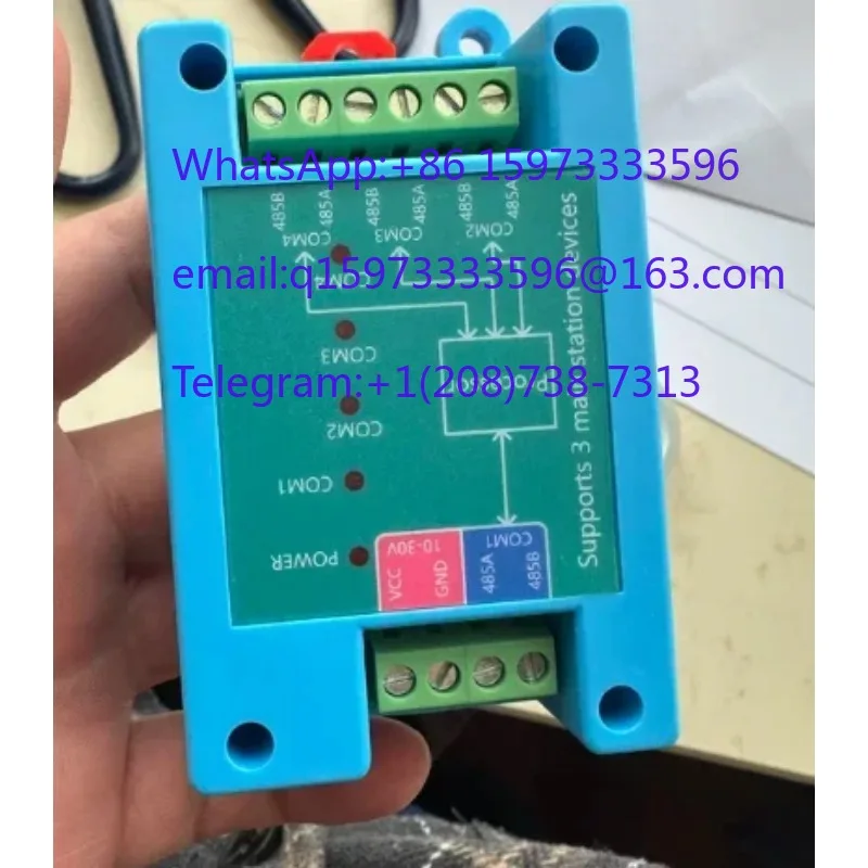 Two Master One Slave RS485 Repeater Modbus Dual Host Hub Industrial Signal Expansion Cache Amplifier Module