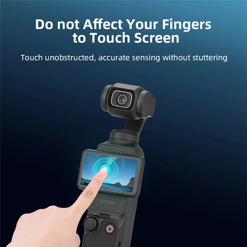 لOsmo Pocket 3 المقسى فيلم جيب كاميرا حامي الشاشة فيلم عدسة الكاميرا ملحق الفيلم