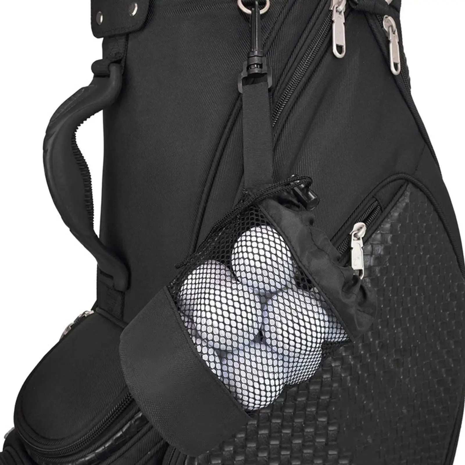 Golf Ball Bags Drawstring Pouch Container Beach Golf Tees Portable Outdoor