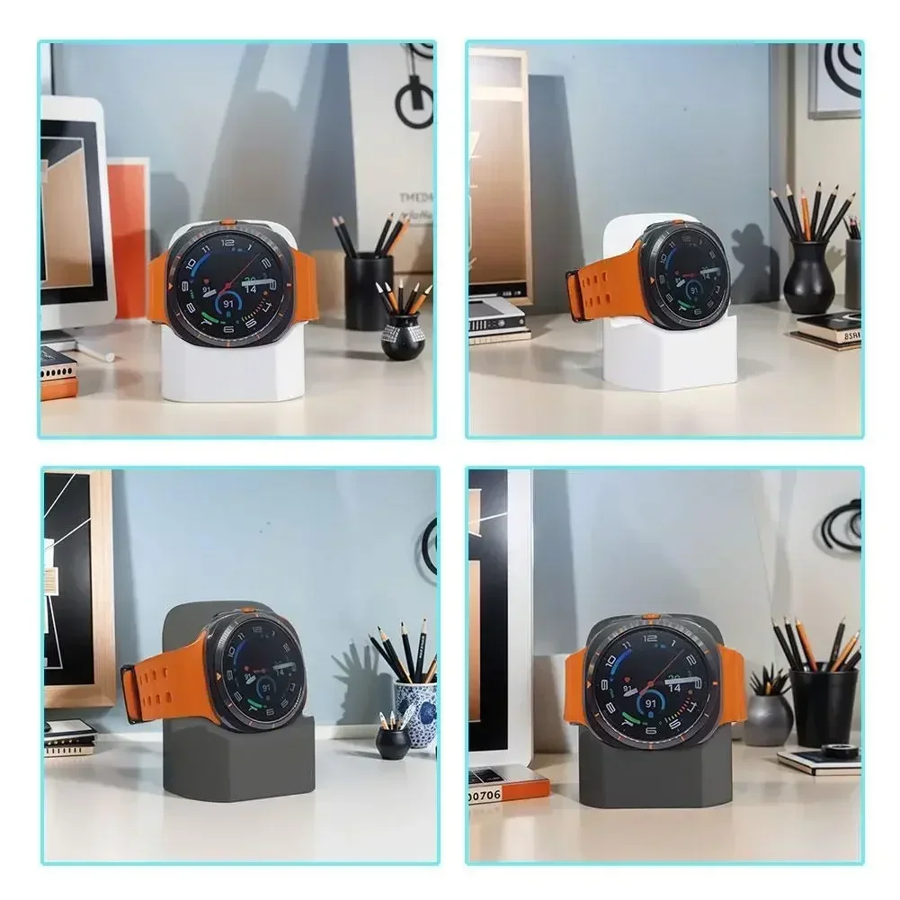 Silicone Smart Watch Stand For Samsung Galaxy Watch 7 Ultra Watch Display Stand Accessories Suitable Galaxy Desktop Display