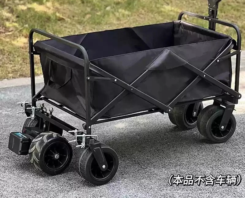 Folding car manual remote control automatic component, electric camping car modification module, picnic camping car