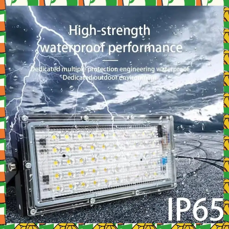 

Professional Tool Cold White Light Led Flood Light AC 220V Outdoor Floodlight Spotlight IP65 Waterproof LED Street Lamp Landscap