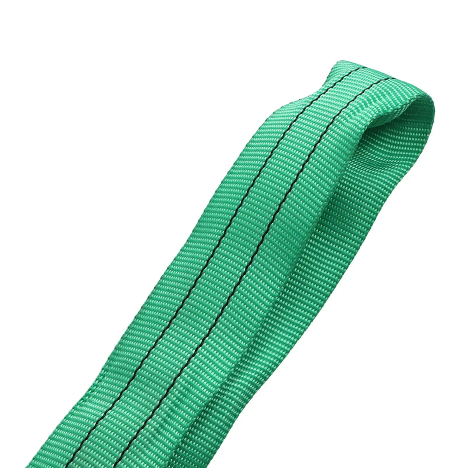 Durable Polyester Rigging Lifting Strap 4M Heavy Duty Reinforced Loop Sling for port Use