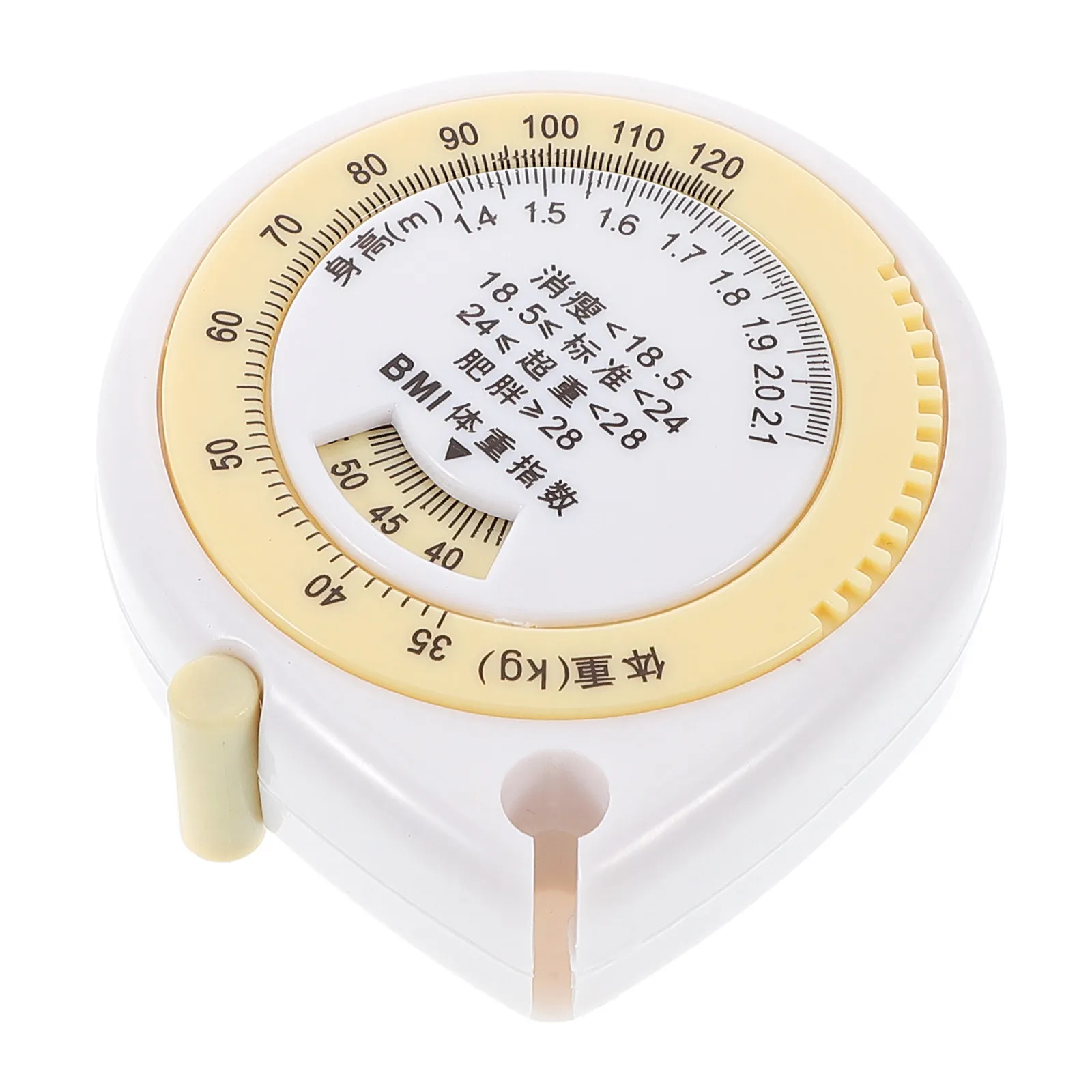 Precision Retractable Body Measuring Tape Waist Fitness Tracker Automatic Extension Smooth Retraction for Health Monitoring Body