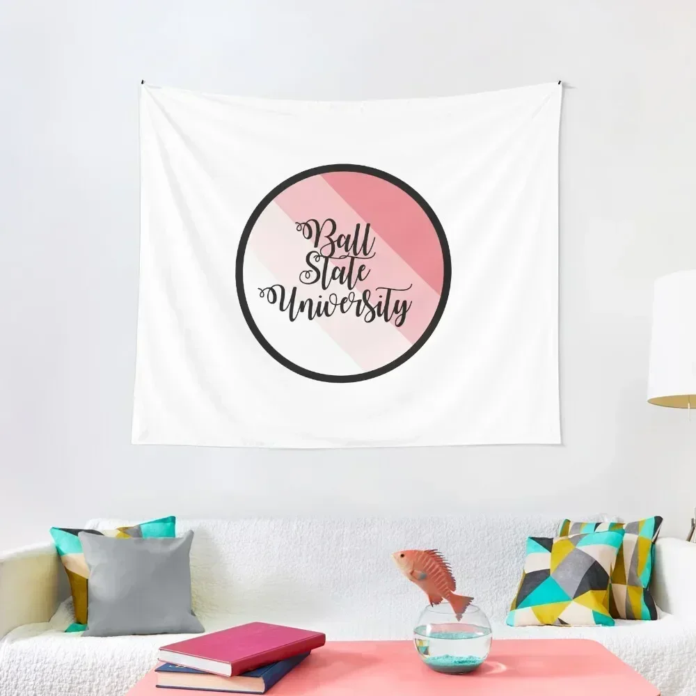 

Style 1 Ball State University Tapestry Room Decor Korean Style Art Mural Room Decor Aesthetic Room Decorations Tapestry