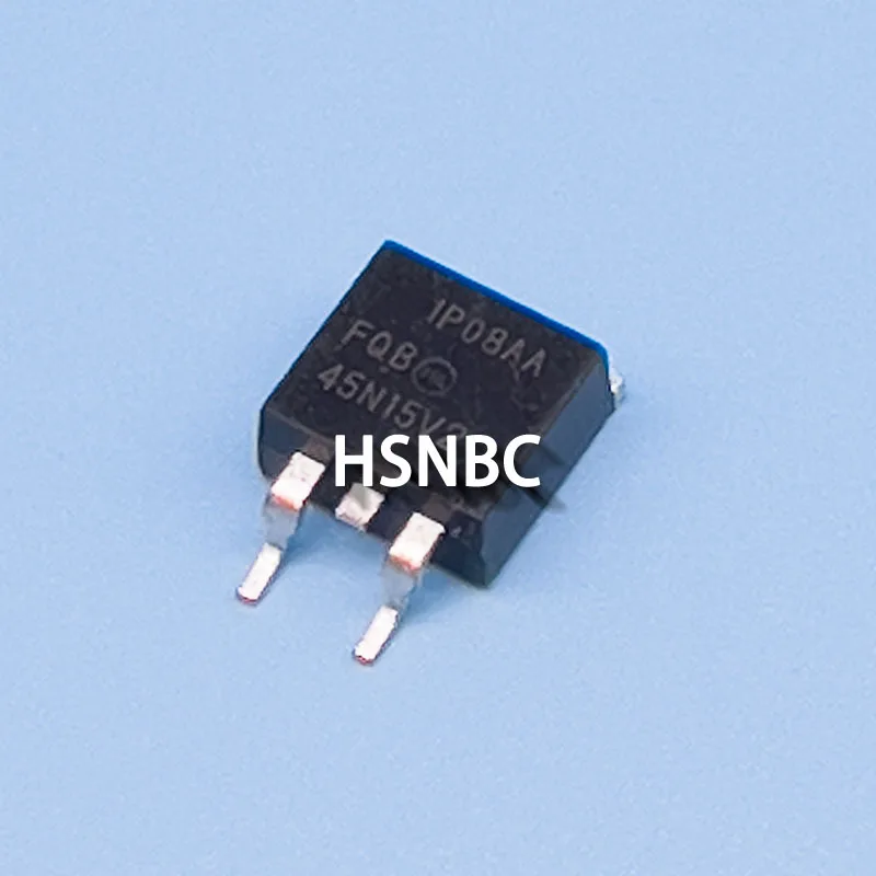 

10Pcs/Lot FQB45N15V2 FQB45N15 45N15V2 FQB45N15V2TM TO-263 45A 150V MOSFET Power Transistor 100% New Original