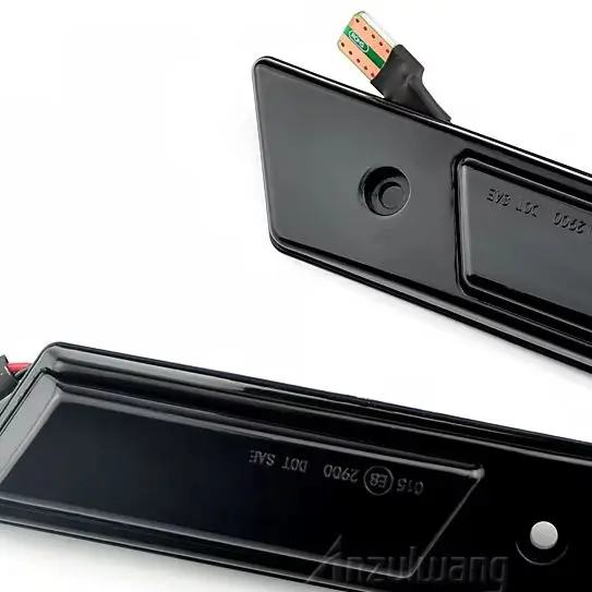 Fit For BMW 3 5 7 Series E32 E34 E36 1990-1996 2pcs Dynamic Turn Signal LED Side Marker Mirror Light Flashing Indicator