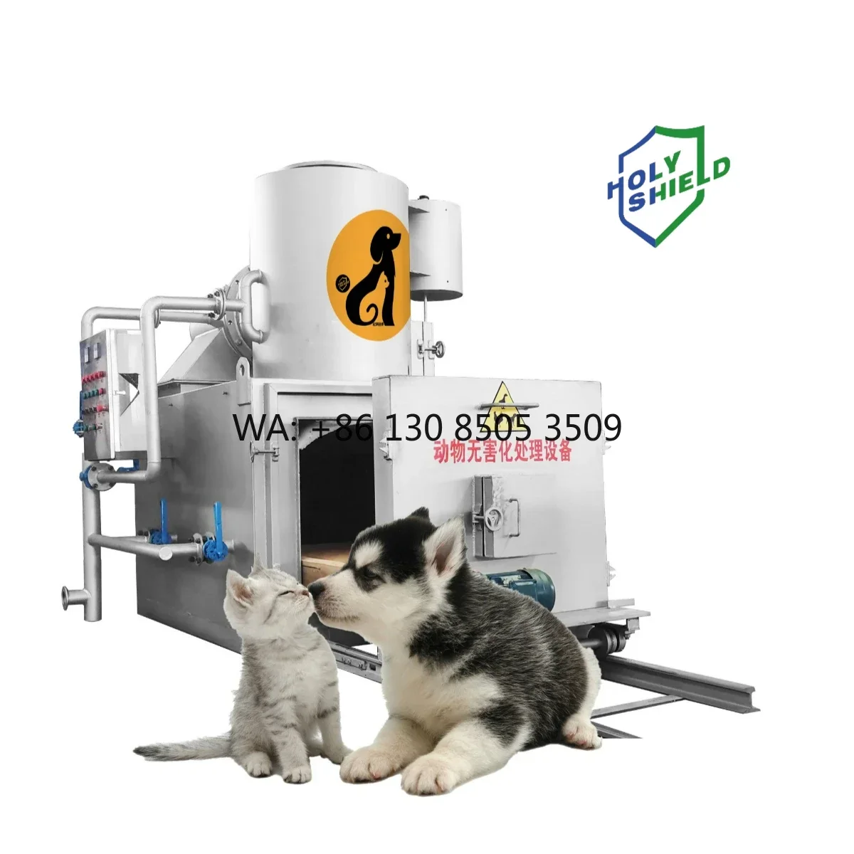 Pet Cremation Oven Disposal Machine Pet Incinerator/Crematory Equipment Animal Incinerator