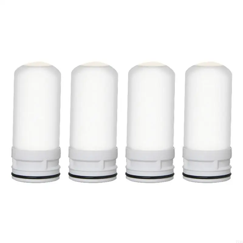 77JA 4 pcs Practical Filter Replacements Ceramic Convenient to Use Gift for Household