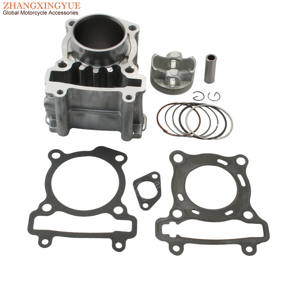 

Scooter YP125R XMax 125 57mm Big Bore Cylinder Block Kit For Yamaha XMax125 YP125RA VP125 X-City125 Upgrade 150cc4-Stroke