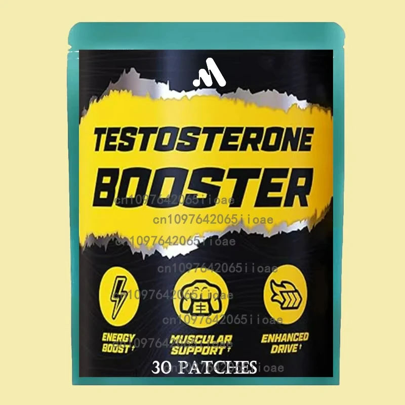 

30 Patches Testosterone Booster Transdermal Patches for MenMale Enhancing Pills for Muscle Growth, Libido, Stamina, Strength