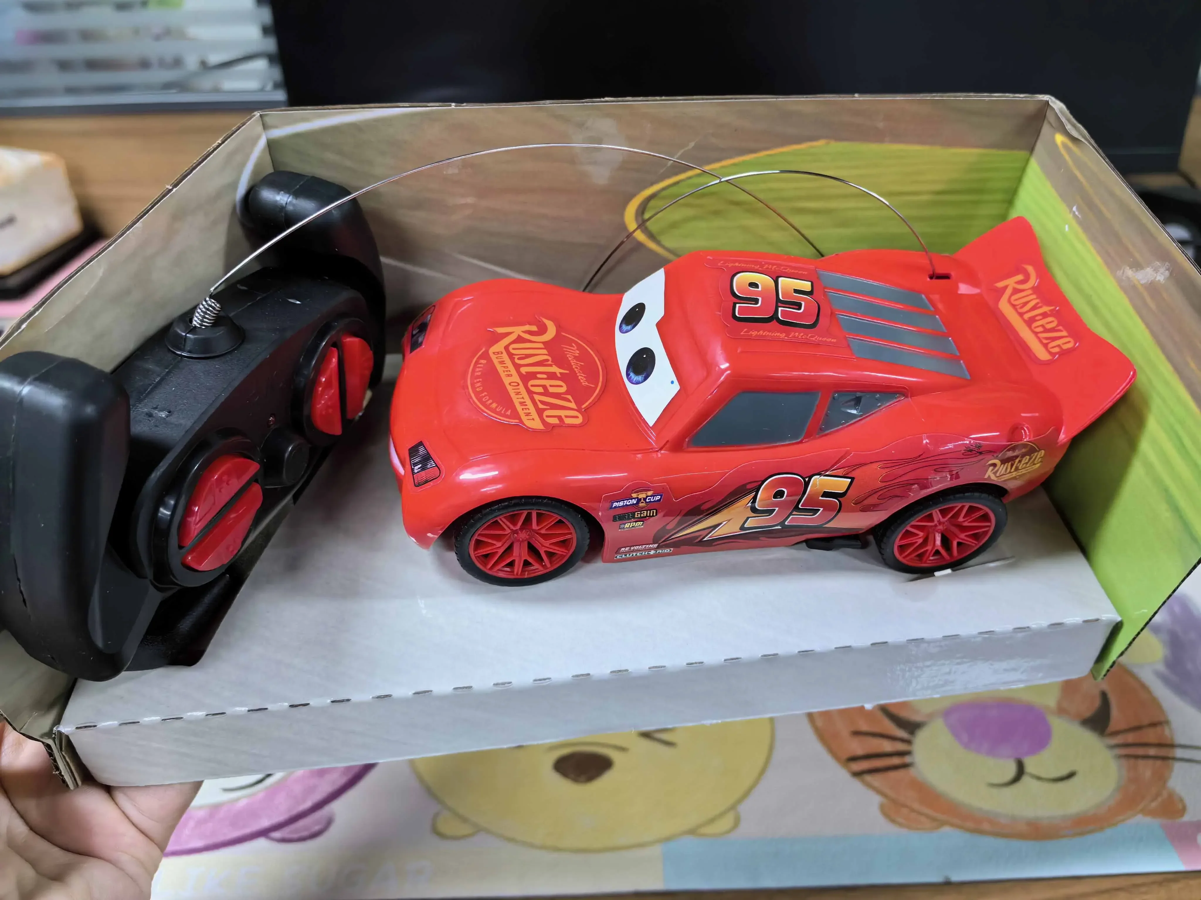 2026! Disney Pixar Cars 3 Remote Control Electric Car Remote Control Toy Racing Car Lightning Mcqueen Car Toy Kid Christmas Gift