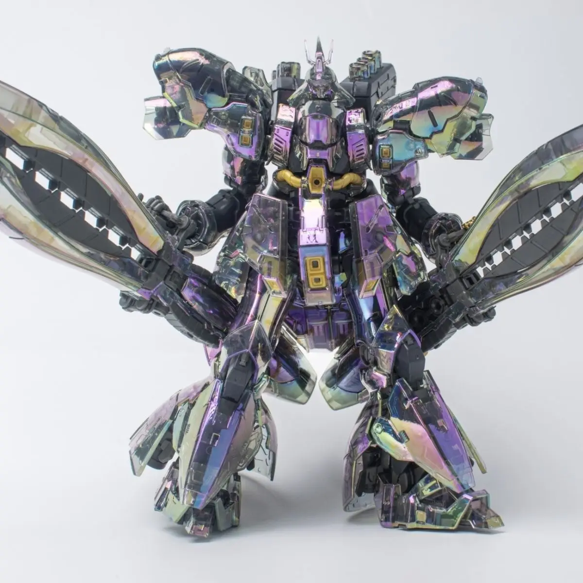 GAOGAO RG 1/144 MSN-04FF Sazabi Fukuoka Laser Phantom Color Model do Składania Figurka Akcji Robot Model Plastikowy