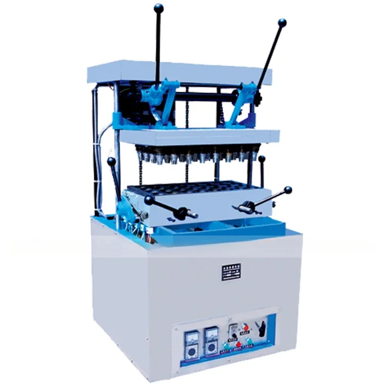 

Коммерческая машина для изготовления лотков для яиц. Лоток для сладких конусов с несколькими головками. Машина для изготовления лотков для яиц. Трубка Weihua.