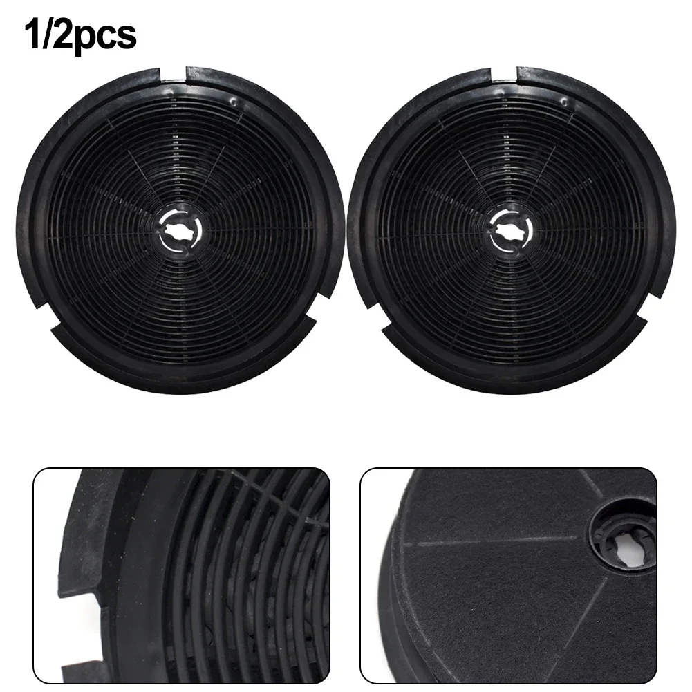 1pc Active Carbon Filter For Extractor Hood Round Active Charcoal Filter For Exhaust Hoods Circulation Range Hood Carb Box image 3