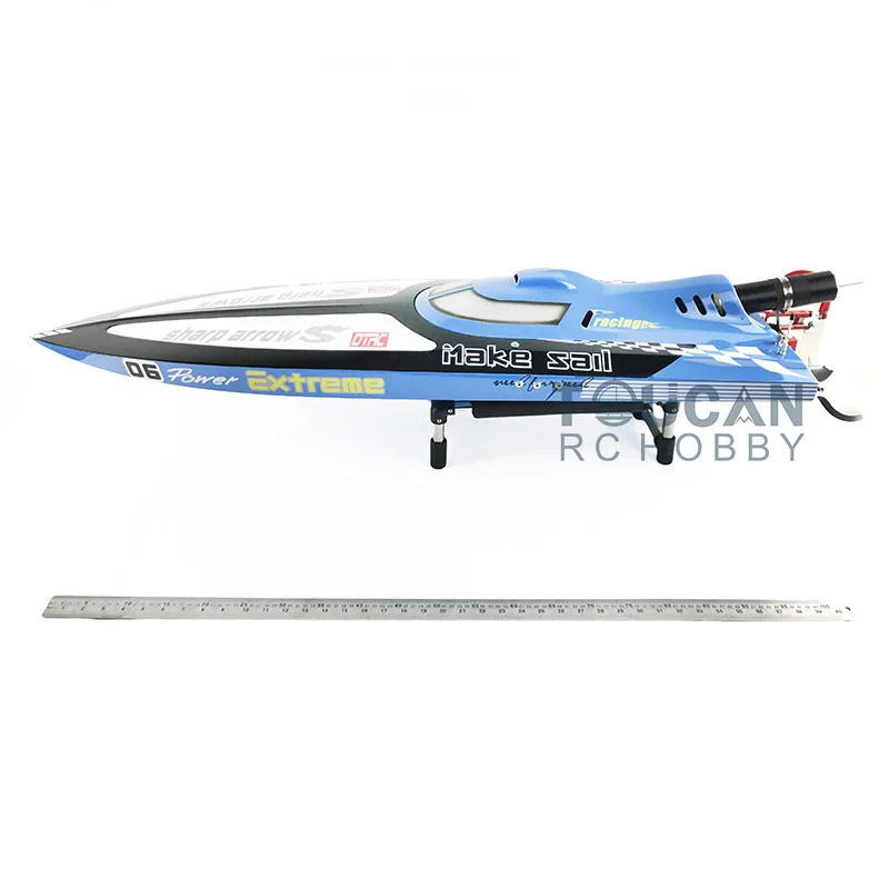 DTRC Toucanhobby G30C 30CC Blue Fiber Glass Gasoline Racing ARTR RC Boat W/O Radio System Servos