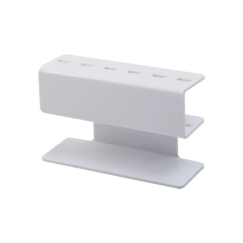 Soporte de almacenamiento para pinzas de pestañas acrílicas, juego de 6 herramientas de maquillaje duraderas con práctica estante para extensiones de pestañas
