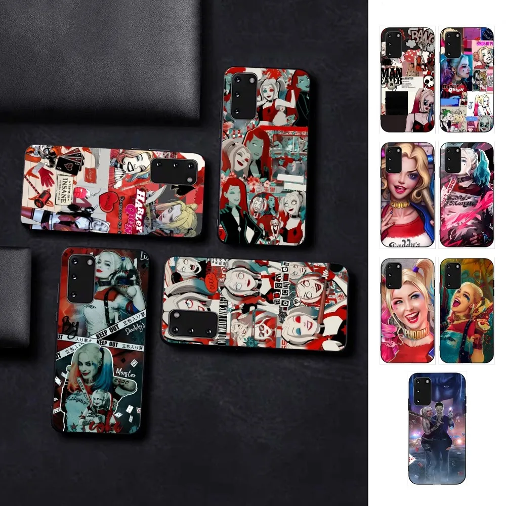 H-Harley Q-Quinn Joker Phone Case For Samsung S 9 10 20 21 22 23 30 23plus lite Ultra FE S10lite Fundas