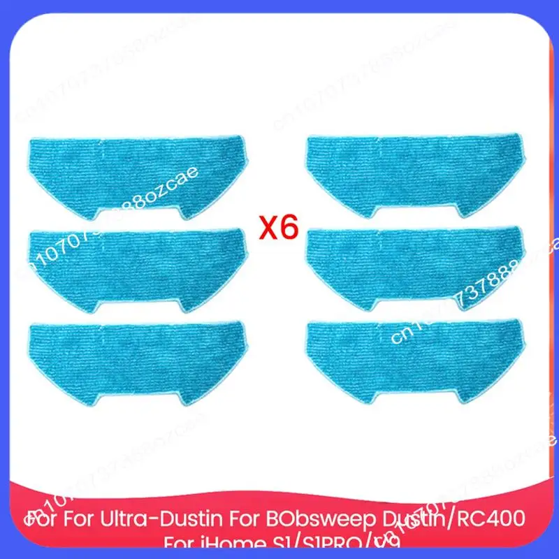A26P 6PCS 걸레 천 패드 Forultra-Dustin Forbobsweep Dustin/RC400 Forihome S1/S1PRO/V9 걸레 천 교체 부품