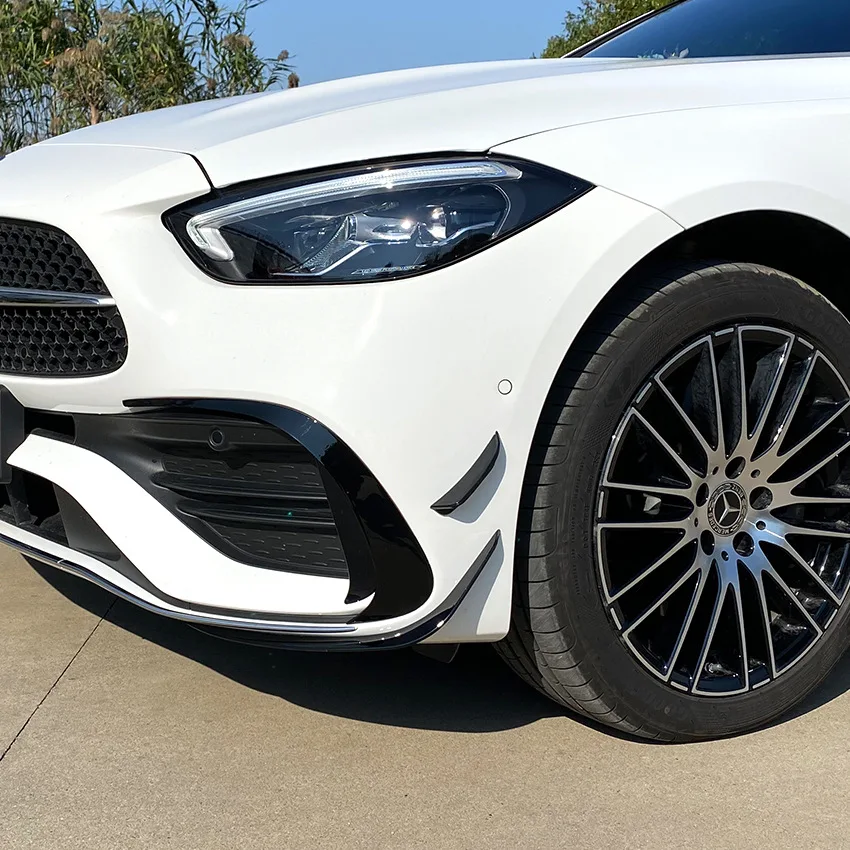 

For Mercedes-Benz C Class W206 2022-2025 C200 C260 AMG Front Wind Knife Exterior Body Kit