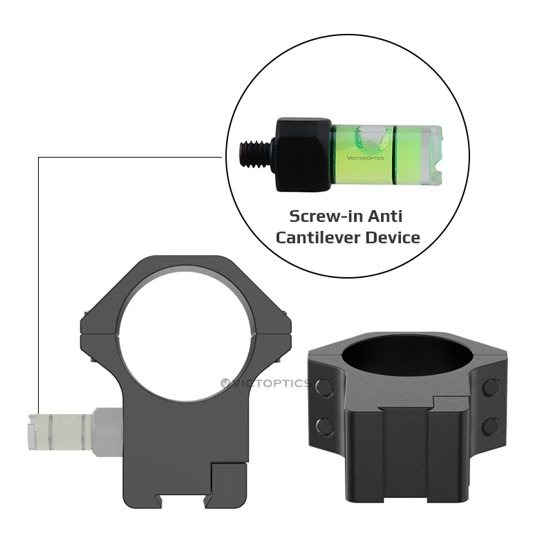 Vector Optics Dia 30mm Mount Ring Fit 11mm Dovetail Rail For Scope