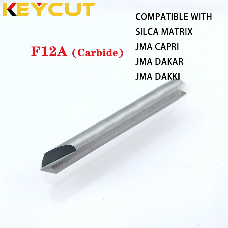 SILCA F12A F12B Mul-T-Lock milling Cutter Fits SILCA MATRIX JMA Capri Dakar Dakki Key Duplicating Machine Aftermarket Locksmith