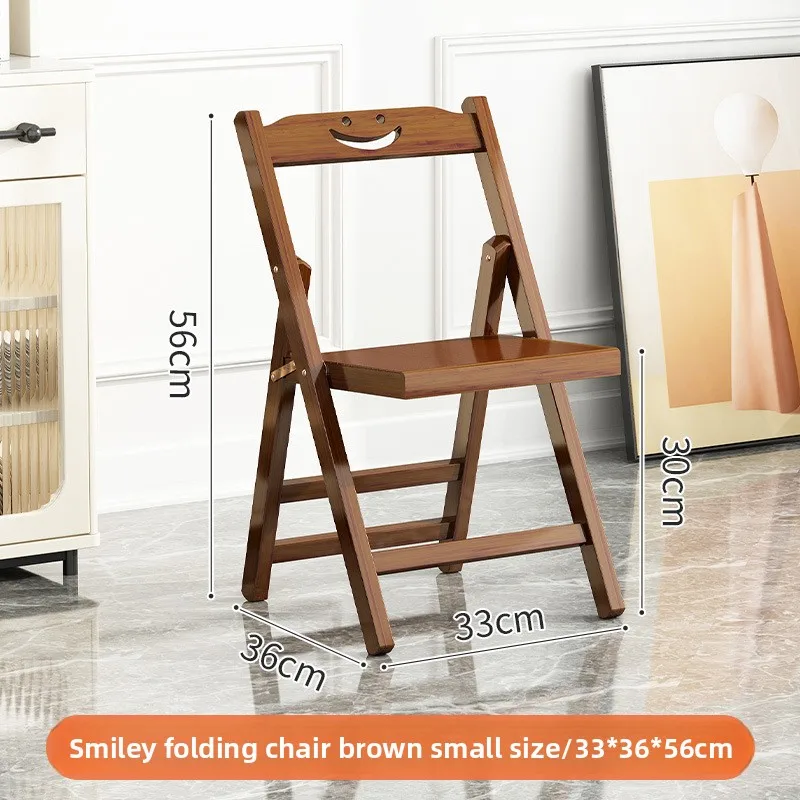 Stable Foldable stool Solid wood small bench Backrest chair Mazar stool Outdoor low stool