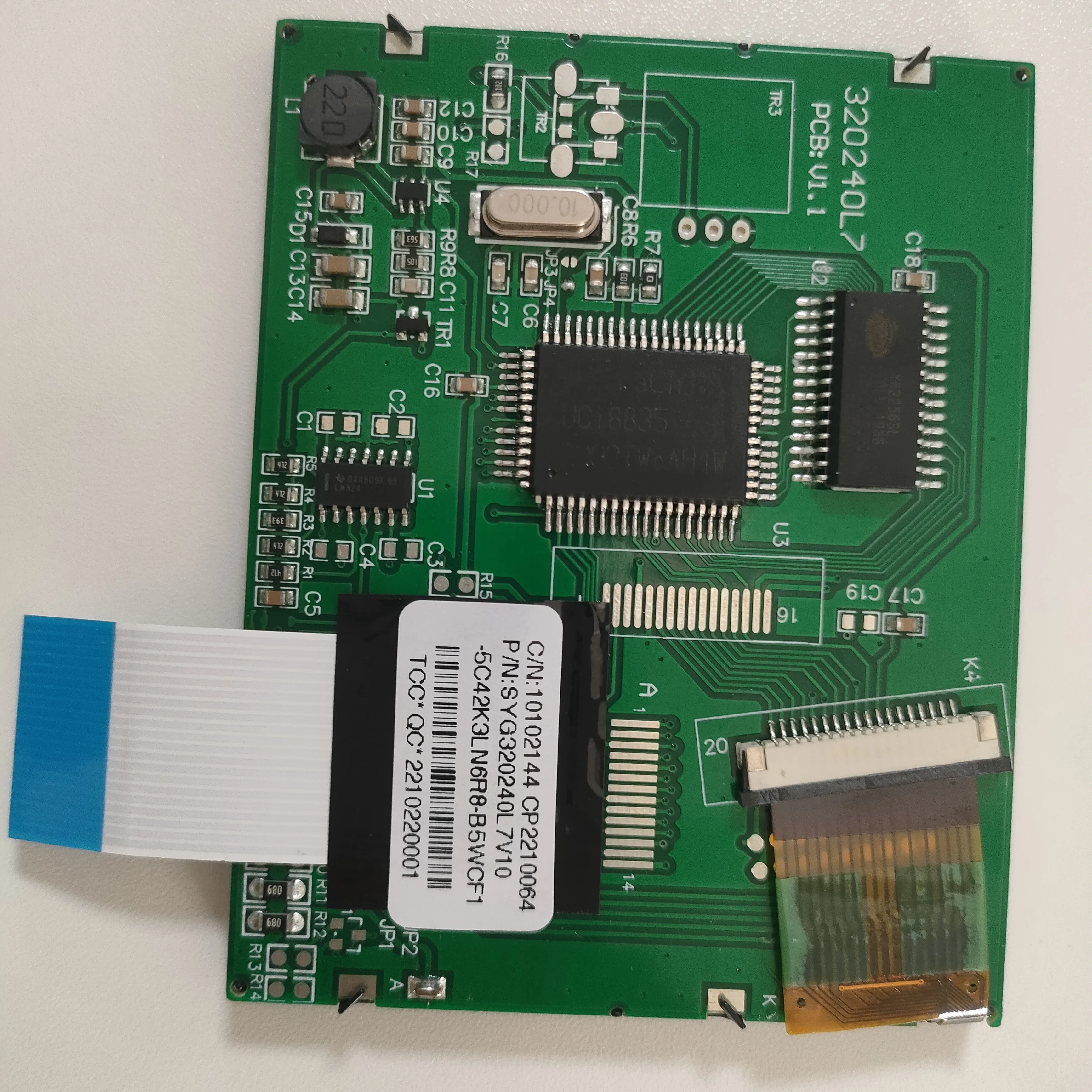 

compatible 3.8'' inch EW32FA1FLW LCD Display Screen Panel