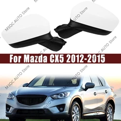 Car Rearview Mirror Assembly For Mazda CX5 2012 2013 2014 2015 Auto Electric folding Turn Signal Adjustment Lens Heating 8 Pin