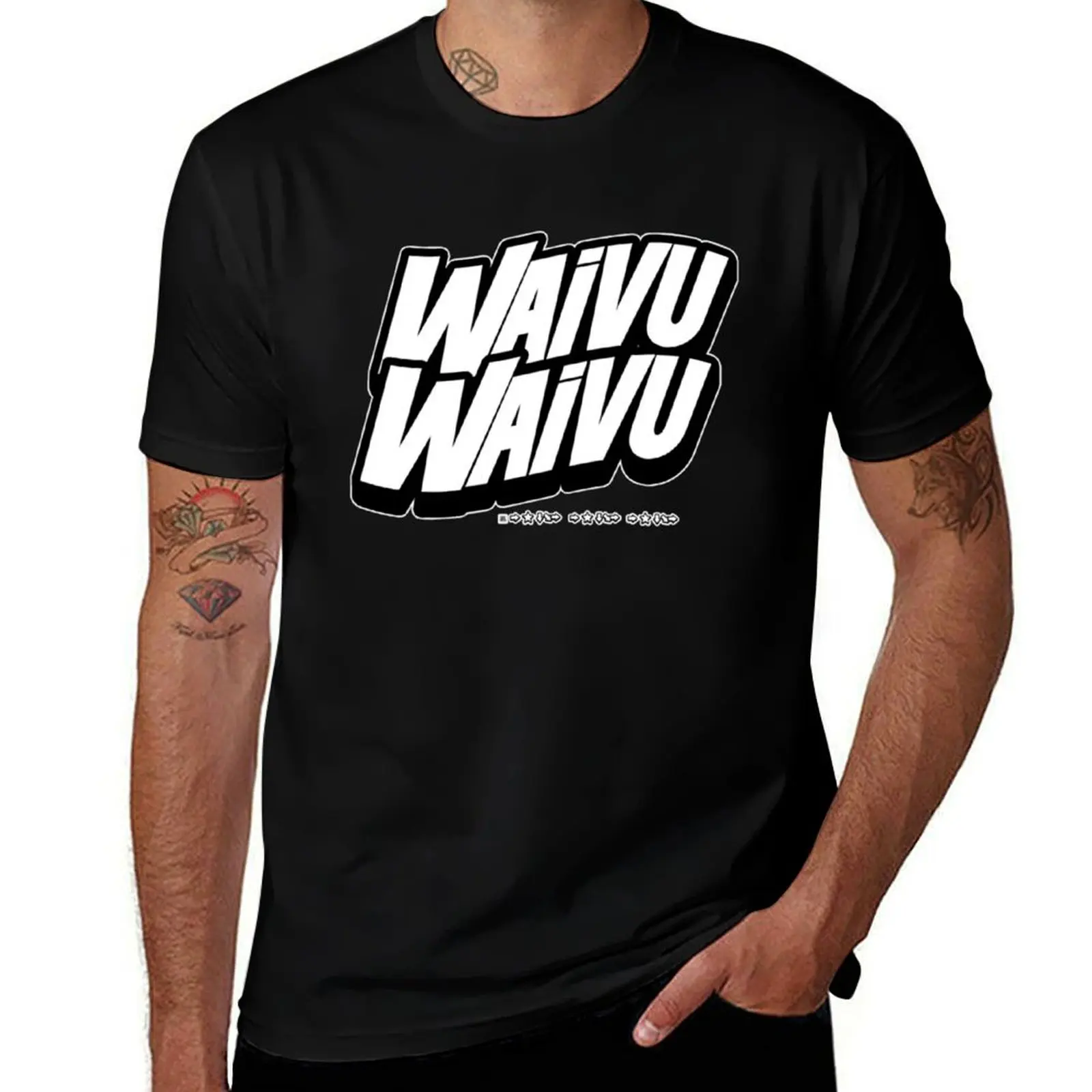 WAIVU WAIVU! T-Shirt man t shirt summer man t shirt cotton high quality t shirt man plain T-shirt