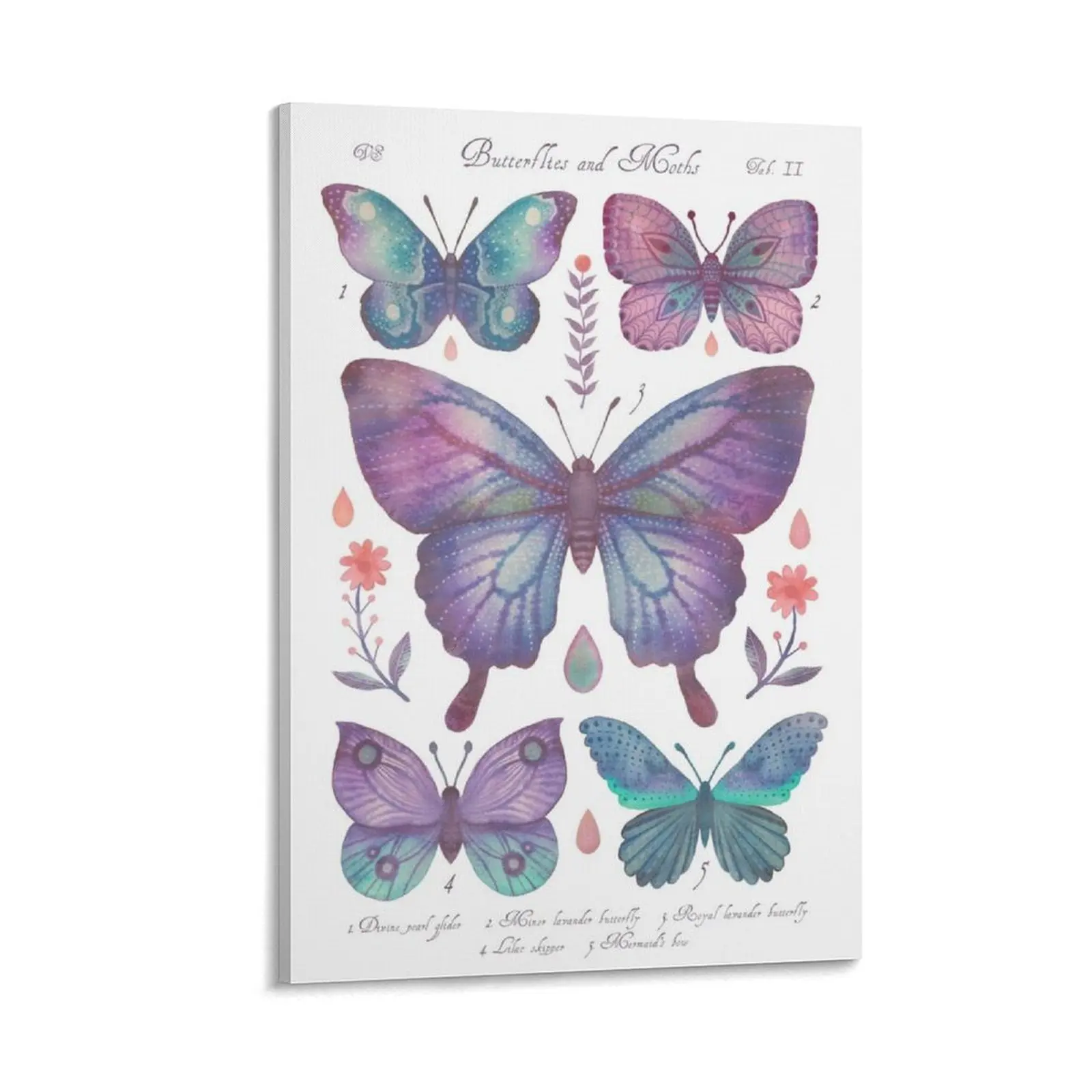 

Butterflies and Moths Tab.II Canvas Painting home decors accessories home decorations