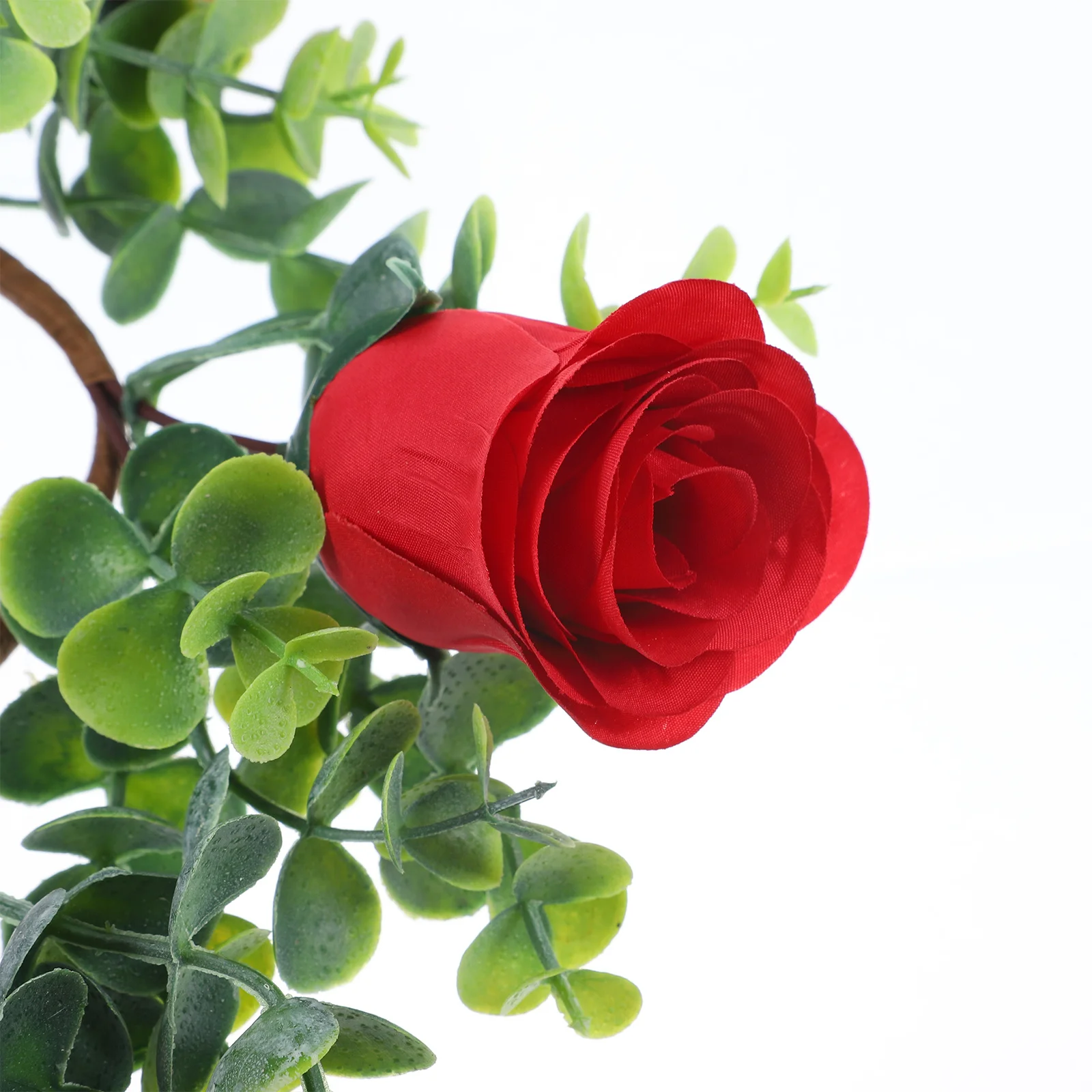 

Simple Design Non Fading Wreath for Desktop Window Door Wall Decoration Ring Wedding Centerpiece