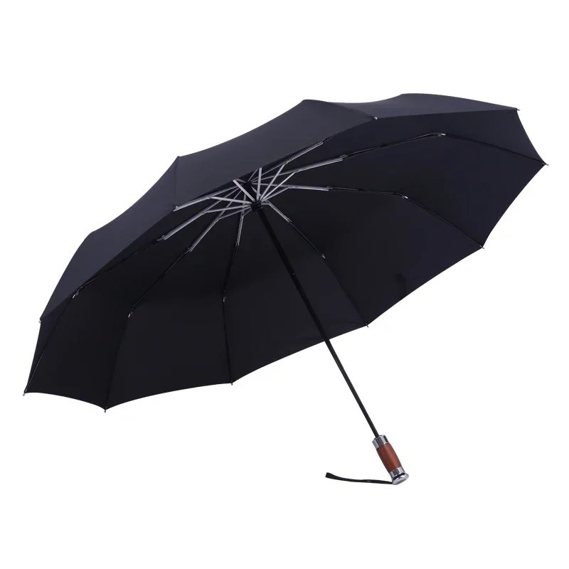 

Automatic Umbrella Large Parasol Male Business Folding Umbrellas Reinforced Waterproof Rain Resistant Lightweight Uv Protection