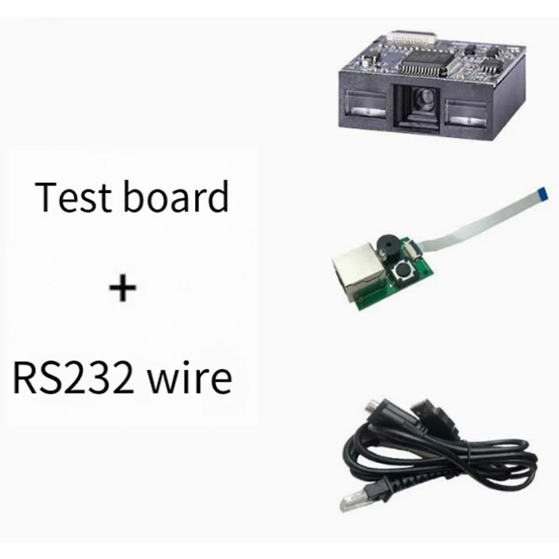 Barcode 1D Scanning Module Red Light 1D Scanning Head 1D Red Light Scanning Module Embedded Module RS232 Interface-ABFB
