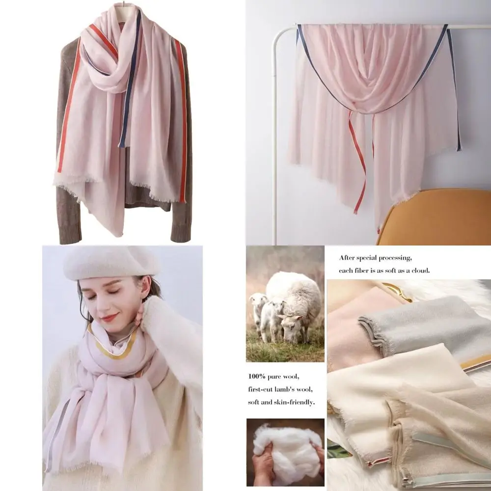 

Роскошная шаль из пашмины из смеси кашемира и шелка — легкая шерстяная накидка, приятный для кожи шарф для комфорта