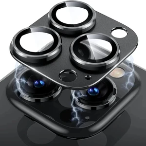 زجاج واقي عدسة الكاميرا من الدرع المعدني ، فيلم واقي للعدسة الخلفية لجهاز iPhone 14 ، 15 Pro Max ، 14 Plus ، غطاء كامل أعلى 12 مبيعات غطاء كاميرا تجسس - No8