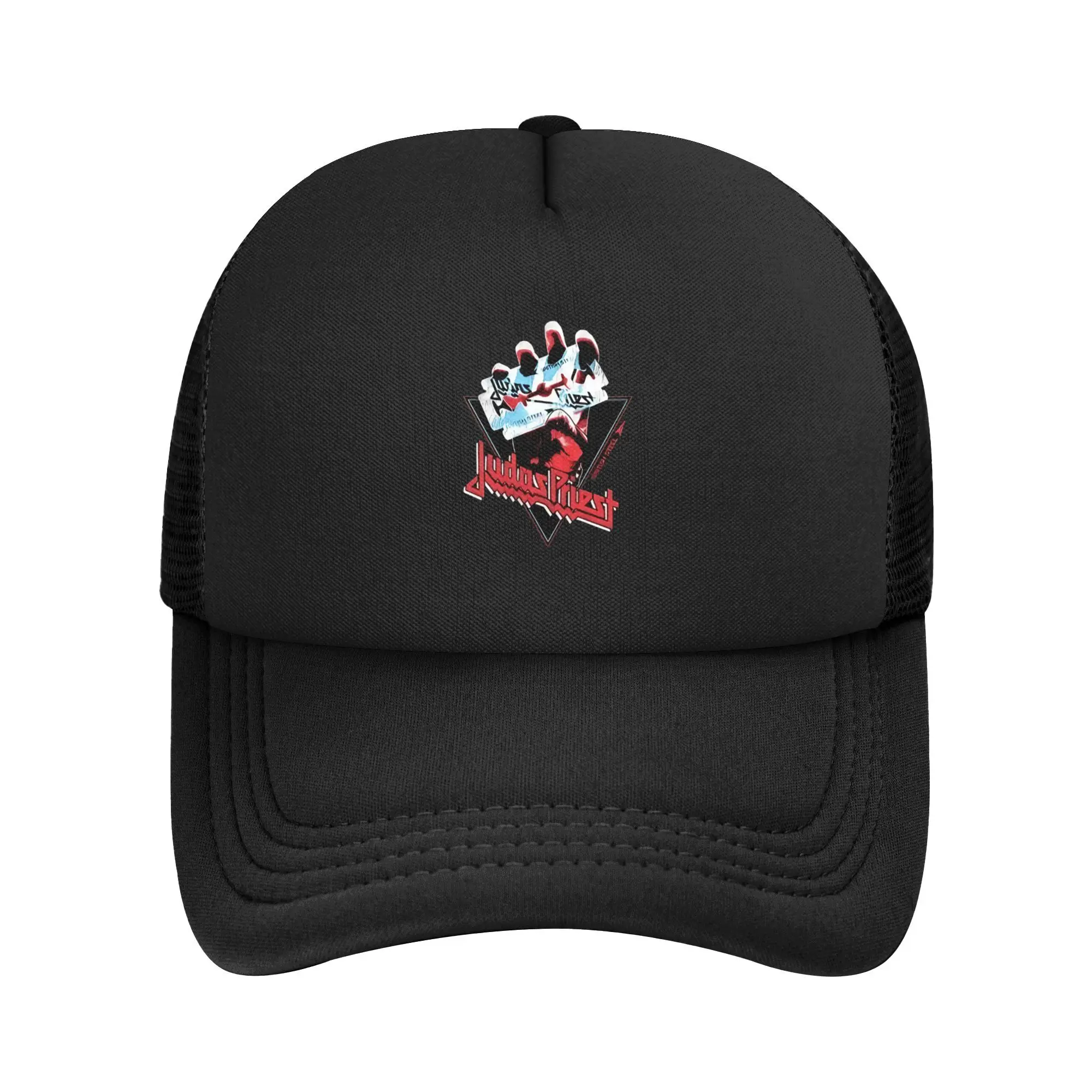 

Judas Priest Band Trucker Кепка Мужчины Женщины Heavy Metal Музыкальные Шляпы Солнцезащитные Кепки Солнцезащитные Кепки Дышащие Сетчатые Бейсболки Высокое Качество