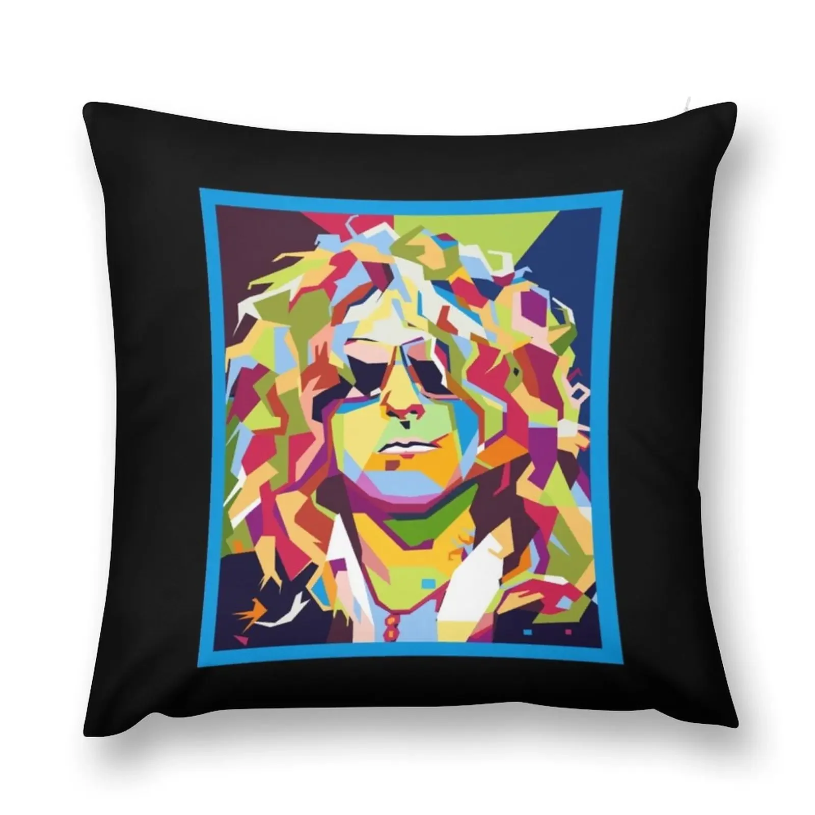 Ian Hunter Musician WPAP Throw Pillow Christmas Covers Decorative pillow case pillow