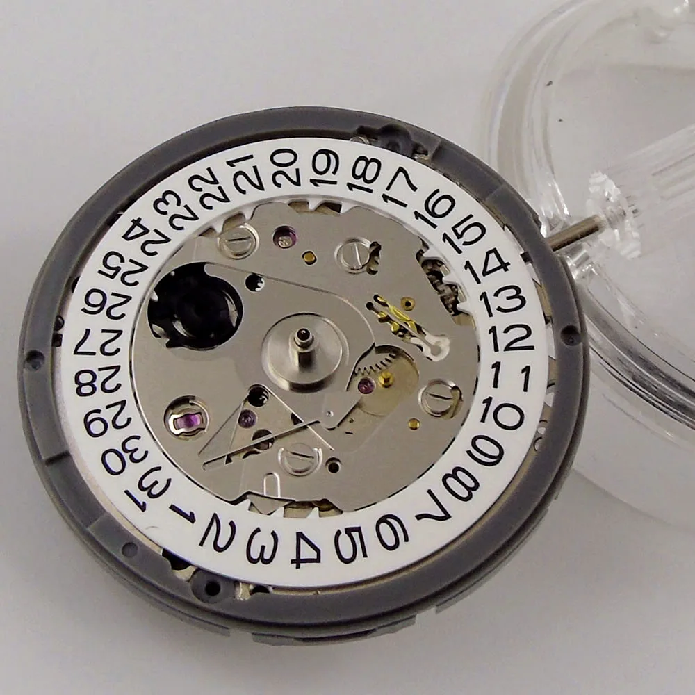 Hohe Genauigkeit nh35a Uhrwerk mechanisches weißes Handgelenk Tag Datum automatische Uhr Set mechanische Armbanduhren Uhr Armband für Männer