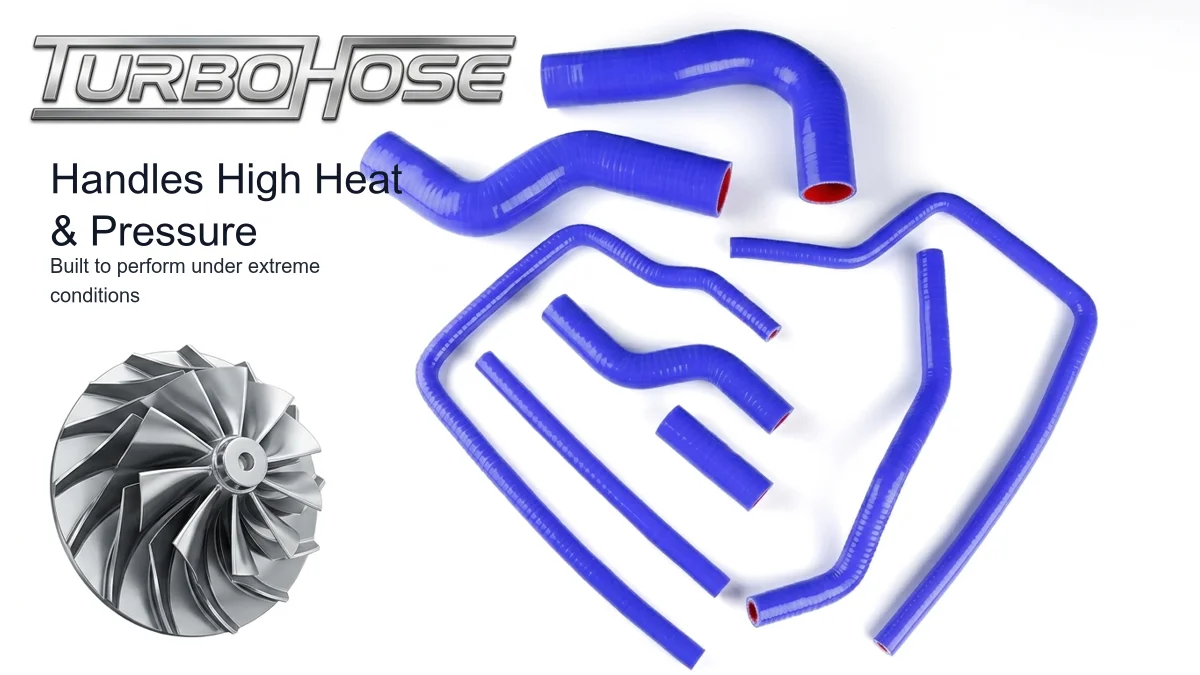 Silikon-Kühlmittelschläuche-Set für Subaru Impreza WRX STI GC8 GF8 EJ20 1996–2000 99 98 97 – Detail 1