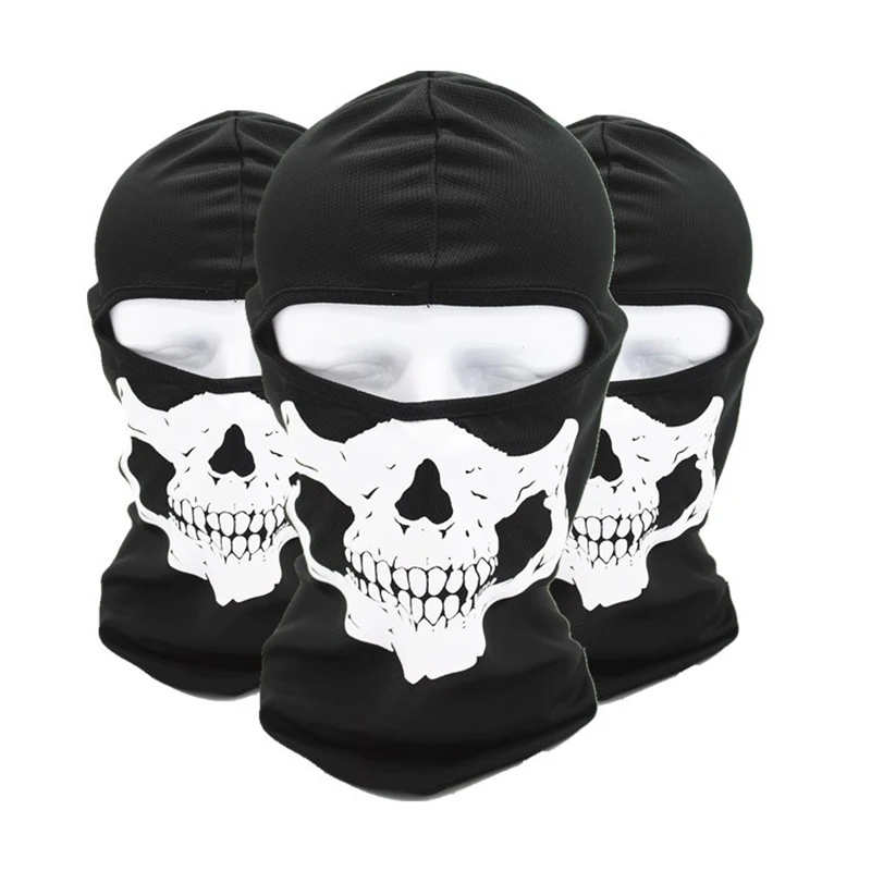 New Men Women Skull Hat Scarf Head Face Neck Sunshade Gaiter Balaclava Dustproof Breathable Outdoor Fishing Motorcycle Cycling