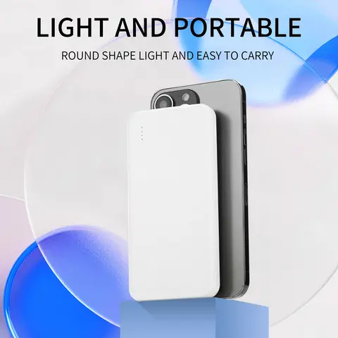 10000mAh bärbar powerbank, med LED-display, USB/Type-C/Micro-gränssnitt, USB-A-utgång, kompatibel med mobil digital utrustning 8 best sales powerbank för mobiltelefon - №5